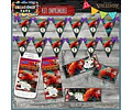 Kit Imprimible Candy Bar Valiente Merida Modelo 1 Completo
