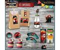 Kit Imprimible Candy Bar Valiente Merida Modelo 1 Completo