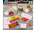 Kit Candy Bar Animalitos Bosque Encantado Romantico Nena