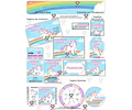Kit Imprimible Unicornio Arcoiris Editable