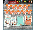Kit Imprimible Candy Bar Animales Del Bosque Zorrito Oso