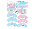 Kit Imprimible Unicornio Arcoiris Editable