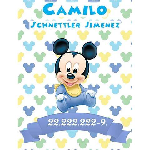 Kit Imprimible Cuaderno Agenda Pediátrica Editable X8