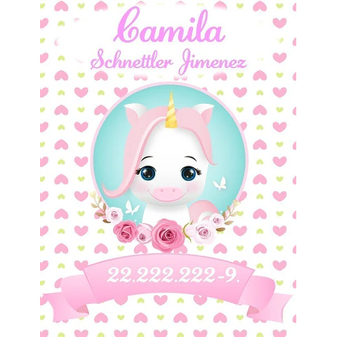 Kit Imprimible Cuaderno Agenda Pediátrica Editable X8