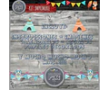 Kit Imprimible Candy Bar Animales Del Bosque Zorrito Oso
