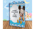 Cuaderno Agenda Pediátrica Imprimible Mickey / Power Point
