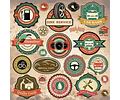 Colección De Vectores Vintage Autos Para Illustrator Eps, Ai