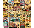 Colección De Vectores Vintage Autos Para Illustrator Eps, Ai