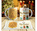 Pack 80 Plantillas Sublimación Tazas - Diseños Navidad