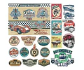 Colección De Vectores Vintage Autos Para Illustrator Eps, Ai