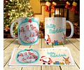 Pack 80 Plantillas Sublimación Tazas - Diseños Navidad