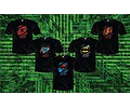Plantillas Sublimación Remeras - Torso Superheroes