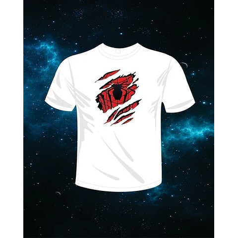 Plantillas Sublimación Remeras - Torso Superheroes