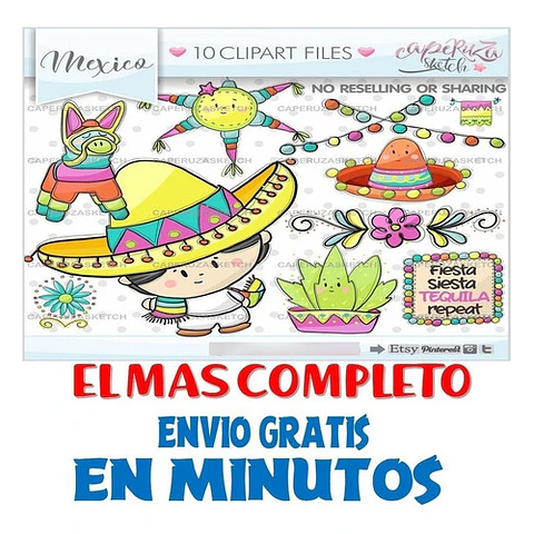 Pack Imágenes Hd Clipart Mariachi Mexico Mexicano Caperuza