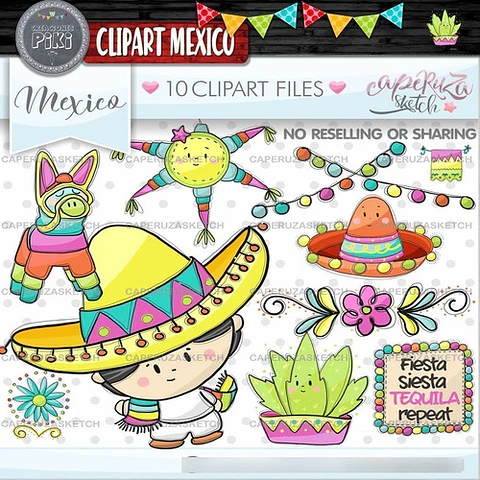 Pack Imágenes Hd Clipart Mariachi Mexico Mexicano Caperuza