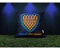 Diseños Plantillas Cojines Futbol Argentino Neón Sublimación