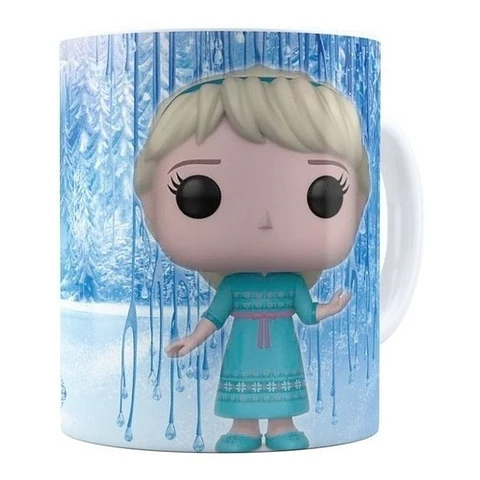 Kit Diseños Plantillas Tazas Frozen Funko Sublimación