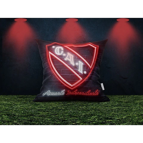 Diseños Plantillas Cojines Futbol Argentino Neón Sublimación