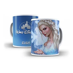 Kit Diseños Plantillas Tazas Princesas Modernas Sublimación