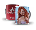 Kit Diseños Plantillas Tazas Princesas Modernas Sublimación