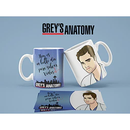 Kit Diseños Plantillas Tazas Greys Anatomy Sublimación