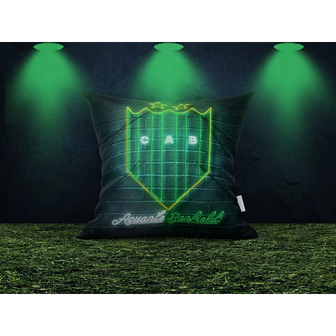 Diseños Plantillas Cojines Futbol Argentino Neón Sublimación