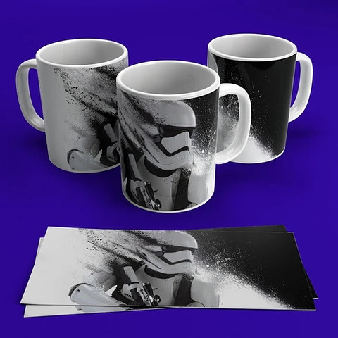 Plantillas Sublimación Tazas - Star Wars 51 Diseños!