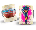Kit Diseños Plantillas Tazas He Man Chibi Sublimación M1