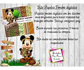 Papeles Fondos Digitales Mickey Safari - Kit Imprimibles