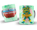 Kit Diseños Plantillas Tazas He Man Chibi Sublimación M1