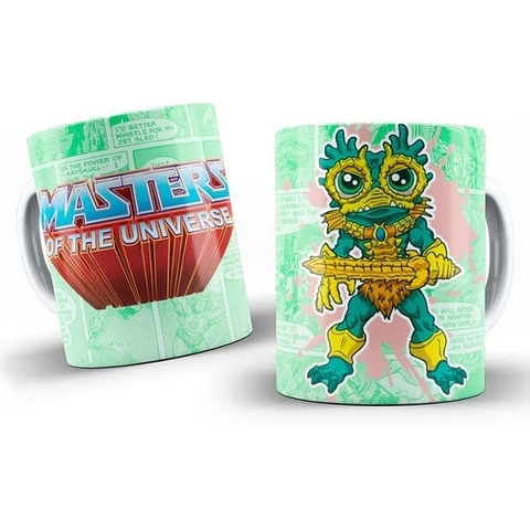 Kit Diseños Plantillas Tazas He Man Chibi Sublimación M1