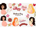 Cliparts Png Y Papeles Digitales Dia De La Madre 1