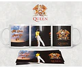 Diseños Plantillas Tazas Queen Freddie Mercury Banda Rock