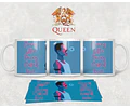 Diseños Plantillas Tazas Queen Freddie Mercury Banda Rock