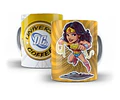 Kit Diseños Plantillas Tazas Dc Comics Sublimación Editable
