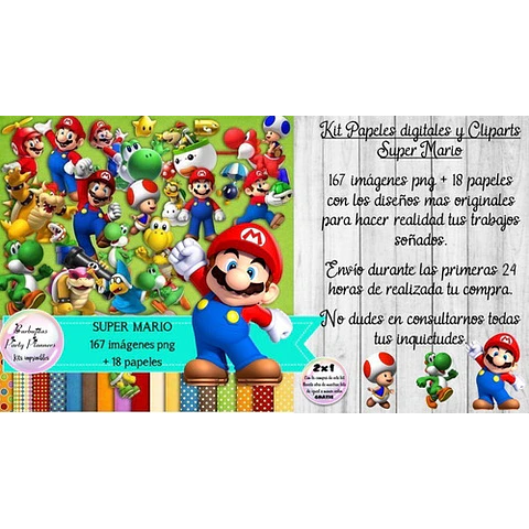Papeles Fondos Y Cliparts Imagenes Png Super Mario