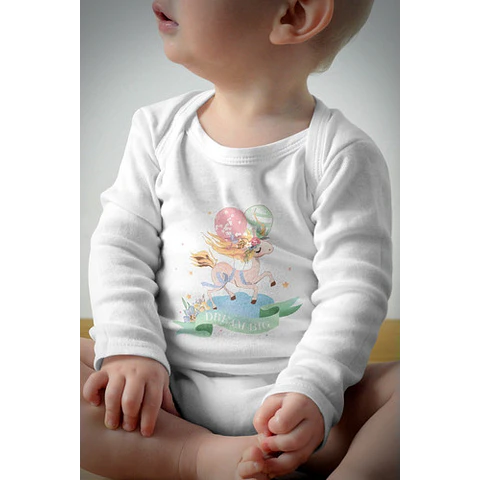 Plantillas Diseños P/ Bodys Unicornios Sublimación + Regalo