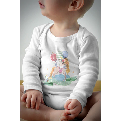 Plantillas Diseños P/ Bodys Unicornios Sublimación + Regalo