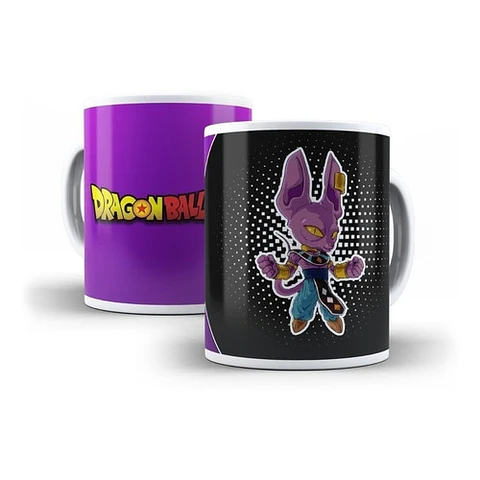 Kit Diseños Plantillas Tazas Dragon Ball Sublimación