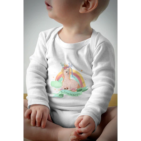 Plantillas Diseños P/ Bodys Unicornios Sublimación + Regalo