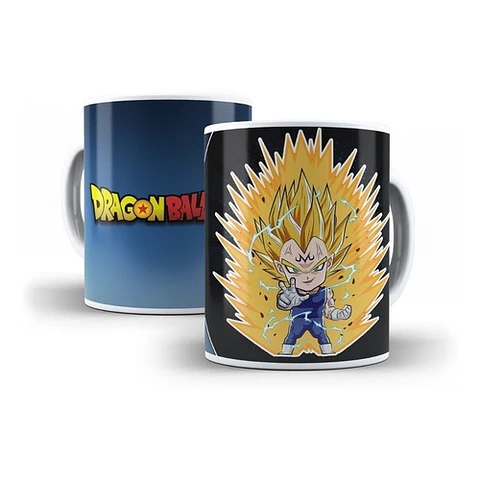 Kit Diseños Plantillas Tazas Dragon Ball Sublimación