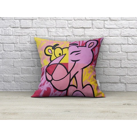 Diseños Plantillas Almohadones Cojines La Pantera Rosa