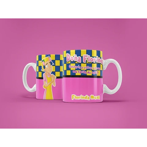 Kit Diseños Plantillas Tazas El Chavo Del 8 Sublimación