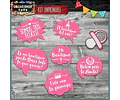 Kit Photo Booth Bautismo Nena  Imprimible Frases Y Props