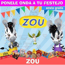 Kit Imprimible Zou Editable