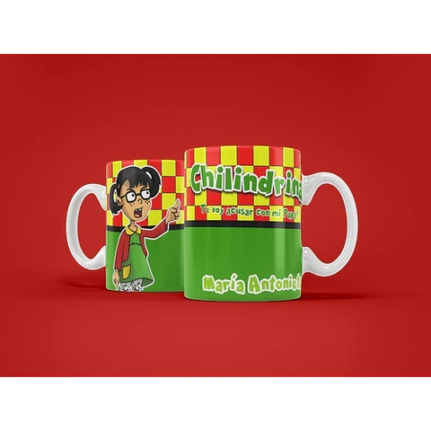 Kit Diseños Plantillas Tazas El Chavo Del 8 Sublimación