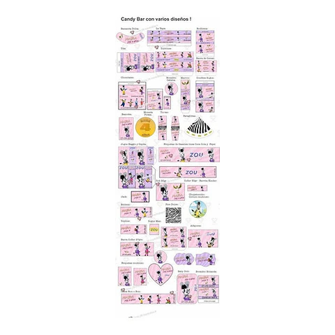 Kit Imprimible Zou Editable