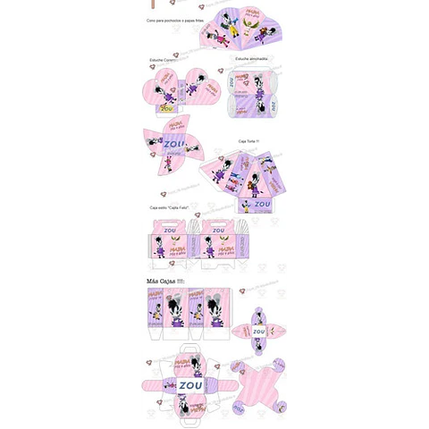 Kit Imprimible Zou Editable