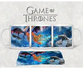 Kit Diseños Plantillas Tazas Game Of Thrones Sublimación M3