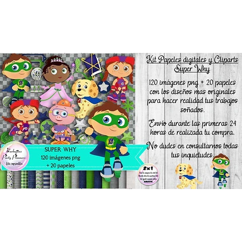 Papeles Fondos Y Cliparts Imagenes Png Super Why